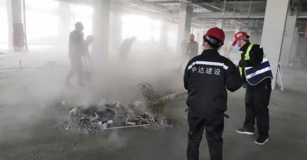 凝心聚力奮戰(zhàn)一線，共克時堅爭搶進度