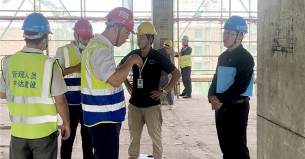 高質(zhì)量建設(shè) | 省住建廳領(lǐng)導(dǎo)督查中達(dá)建設(shè)工程項(xiàng)目