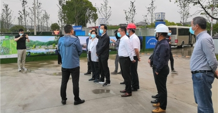 浙江省文化和旅游廳黨委副書(shū)記、副廳長(zhǎng)芮宏調(diào)研南北湖開(kāi)元森泊項(xiàng)目